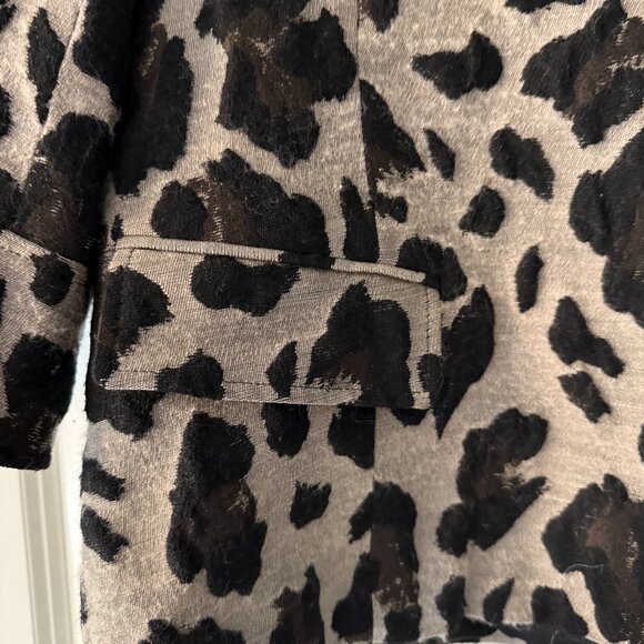**Lafayette 148 Animal Print Blazer** - Picture 2 of 4